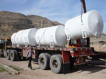 Fiberglass GRP Tank for jam petrochemical company